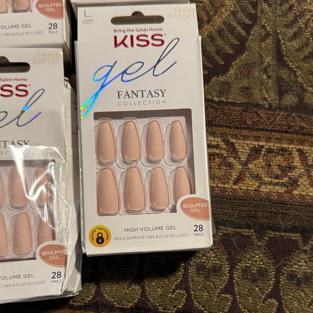 KISS Gel Fantasy Sculpted Nails - Nude